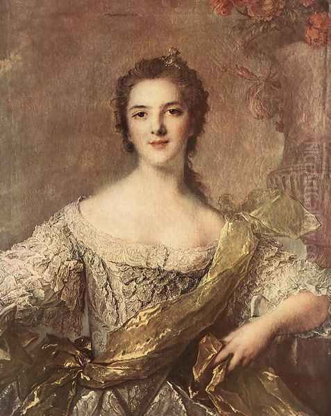 Madame Victoire 1748 Oil Painting by Jean-Marc Nattier