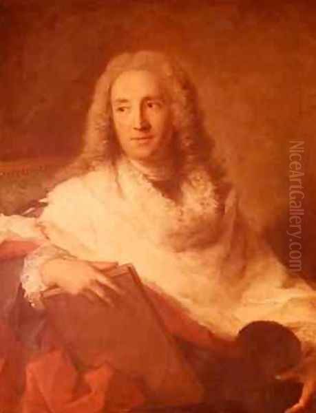 Portrait of Guillaume Joseph de lEspine Oil Painting by Jean-Marc Nattier