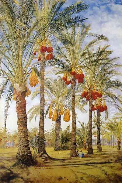 Ramleh Oil Painting by Henry Roderick Newman