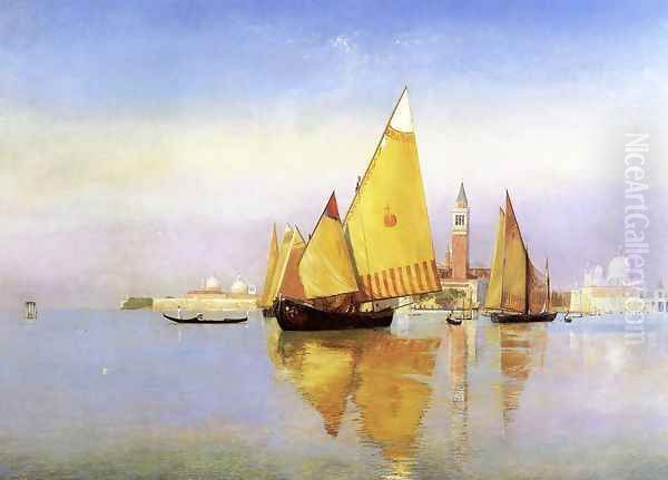 Venice Oil Painting by Henry Roderick Newman