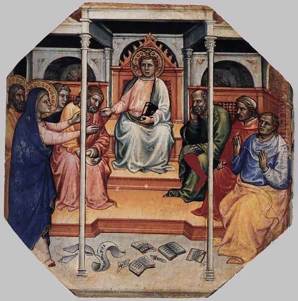 Scenes from the Life of Christ (5) Oil Painting by Mariotto Di Nardo