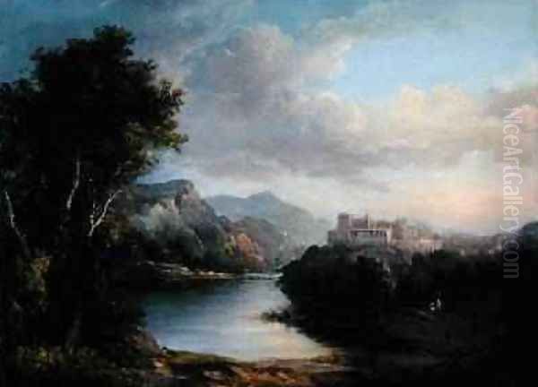 Classical Landscape Oil Painting by Alexander Nasmyth