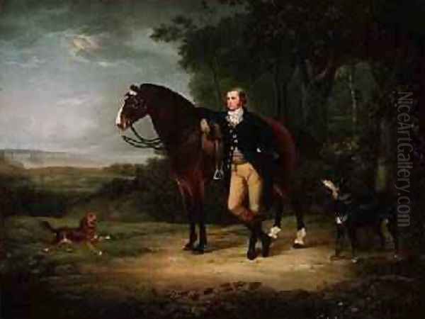 Portrait of a Gentleman Oil Painting by Alexander Nasmyth