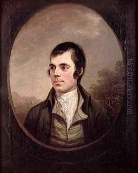 Robert Burns 1759-96 1787 Oil Painting by Alexander Nasmyth