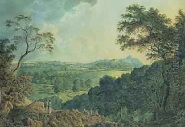 View of Edinburgh from Corstorphine Hill Oil Painting by Alexander Nasmyth