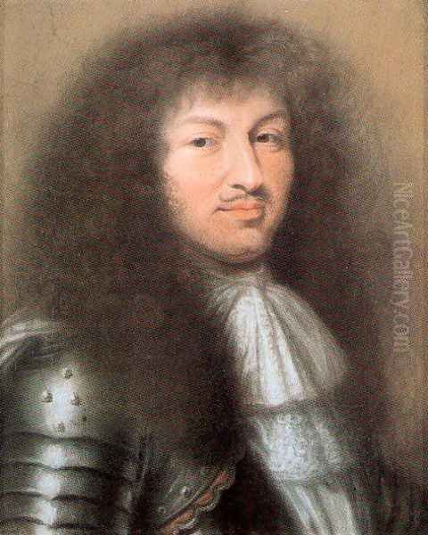 Portrait of Louis XIV, King of France 1670 Oil Painting by Robert Nante