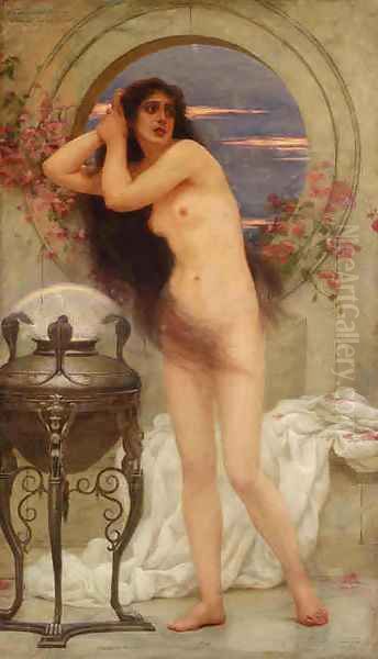 Pandora 2 Oil Painting by Ernest Normand