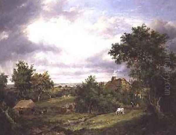 View in Hampshire Oil Painting by Patrick Nasmyth