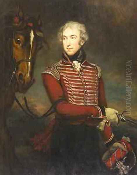 Portrait of Sir John Fleming Leicester Bart 1802 Oil Painting by James Northcote