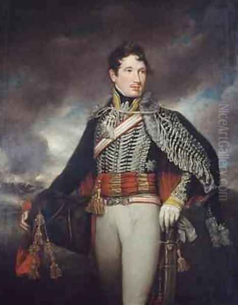 Lieutenant Andrew Finucane 10th Light Dragoons 1811 Oil Painting by James Northcote