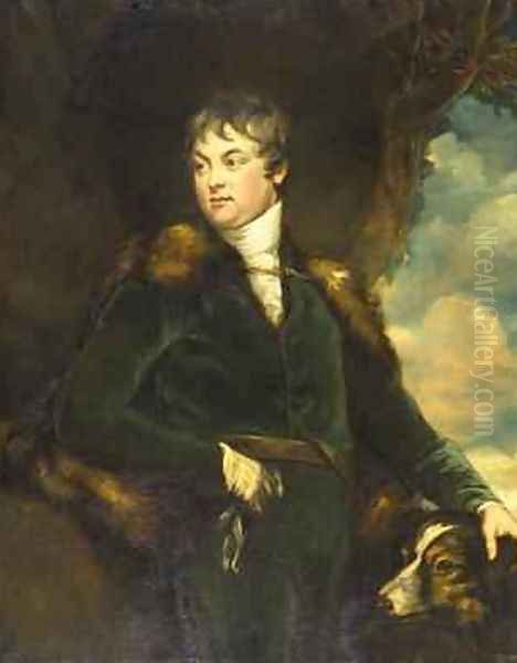 Portrait of Thomas Lister Parker 1802 Oil Painting by James Northcote