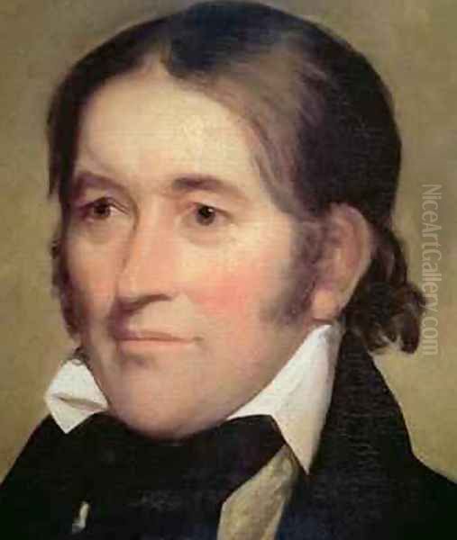 David Davy Crockett 1786-1836 1834 Oil Painting by John Neagle