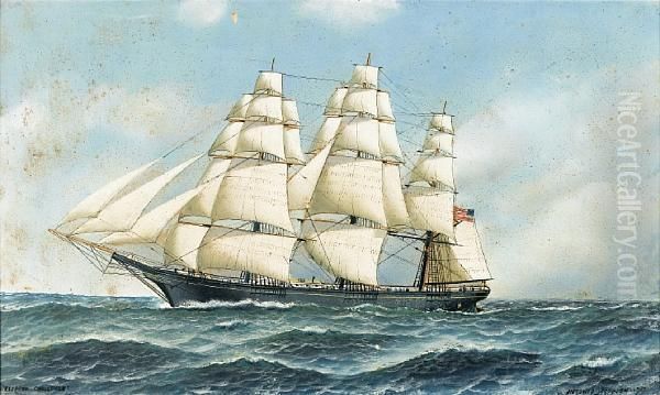 The Celebrated American Clipper by Antonio Nicolo Gasparo Jacobsen