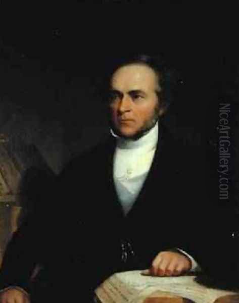 John Grigg 1792-1864 Oil Painting by John Neagle