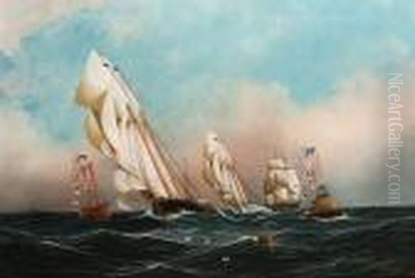 An American Schooner, Believed 
To Be The 