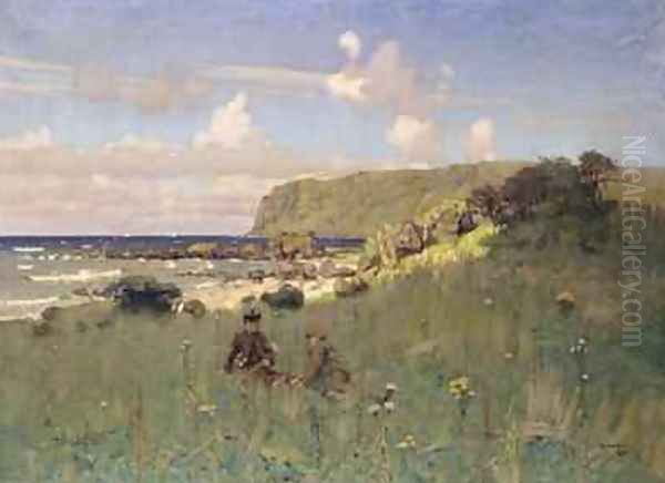 Kildonan 1886 Oil Painting by James McLachlan Nairn