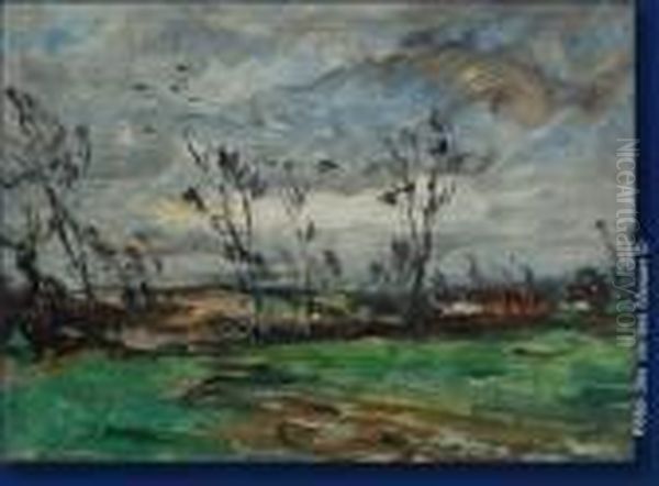 Paysage Rural Oil Painting by Armand Jamar