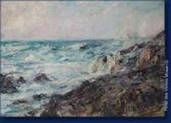 Bretagne Oil Painting by Armand Jamar