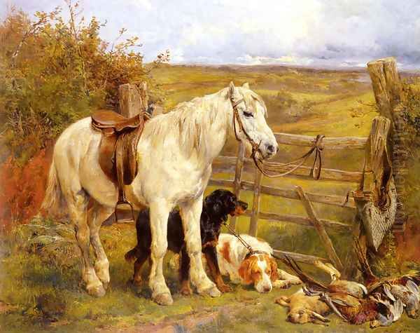 The Keeper's Assistants Oil Painting by John Sargeant Noble, R.B.A.