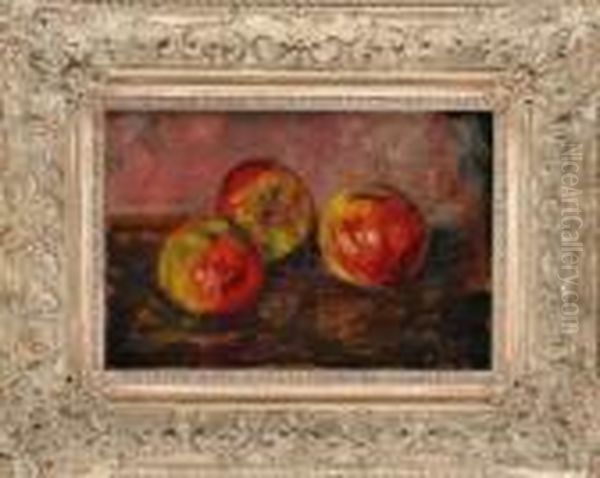 Nature Morte Aux Pommes Oil Painting by Georges Jeannin