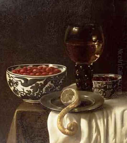 A Still Life Oil Painting by Marten Nellius