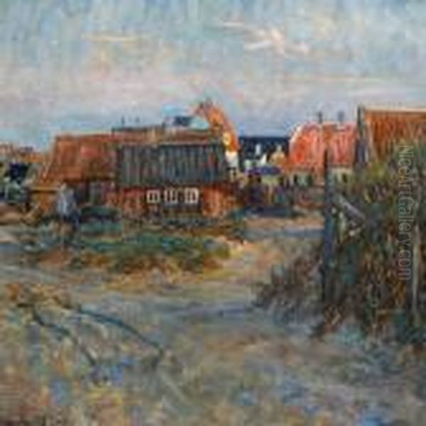 Summer Day Inskagen Oil Painting by Viggo Johansen