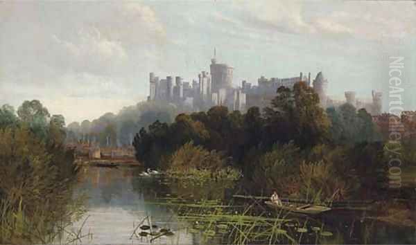 Windsor Castle Oil Painting by Edward H. Niemann