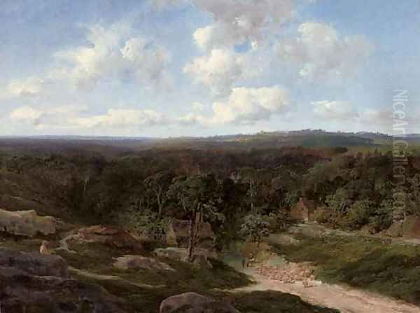 Ashdown Forest, Kent Oil Painting by Edward H. Niemann