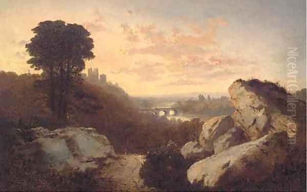 Richmond, York Oil Painting by Edward H. Niemann