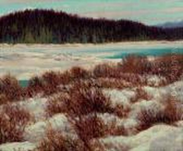 Cariboo Creek Oil Painting by Franz Hans Johnston