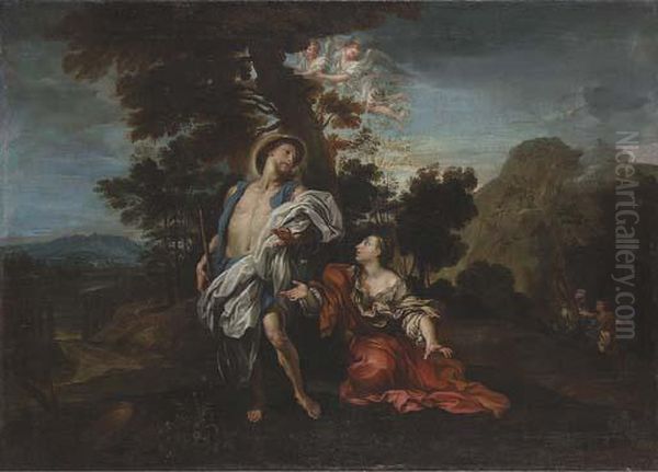 Noli Me Tangere Oil Painting by Antonio Joli