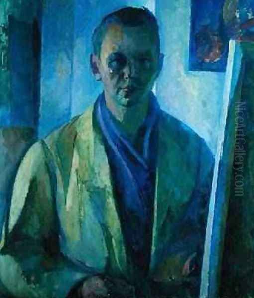 Self Portrait 2 Oil Painting by Franz Nolken