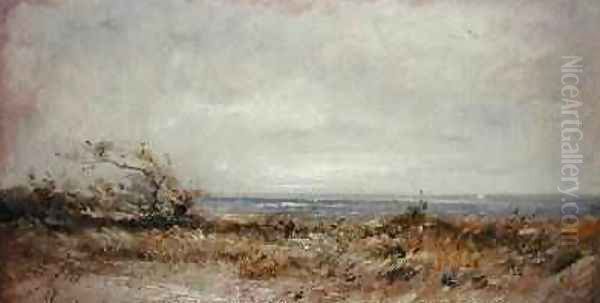 Brittany Landscape 1897 Oil Painting by Emile Noirot