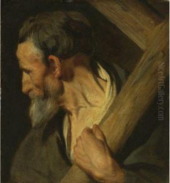 St. Andrew Oil Painting by Jacob Jordaens