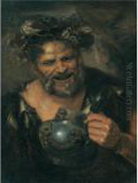 Drunken Silenus Oil Painting by Jacob Jordaens