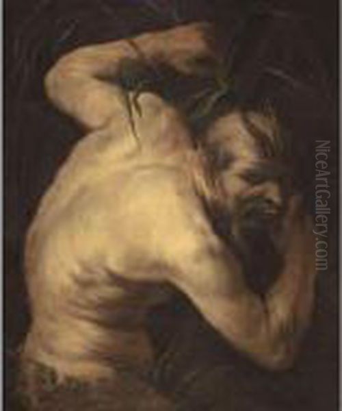 Pan Oil Painting by Jacob Jordaens