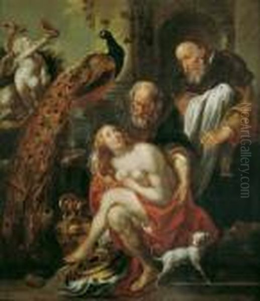 Werkstatt Oil Painting by Jacob Jordaens