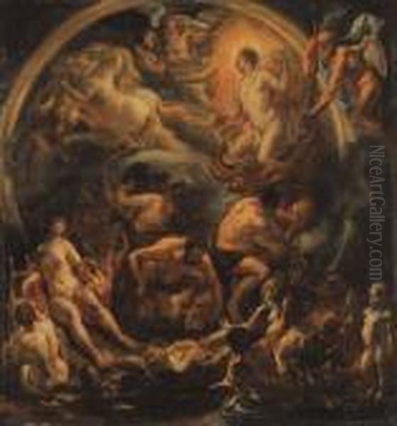 The Triumph Of Apollo Oil Painting by Jacob Jordaens