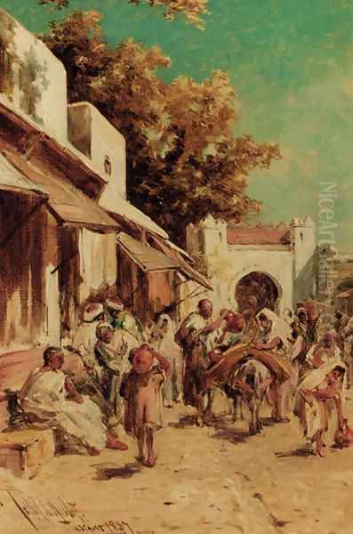 Tangier Oil Painting by Pollok Sinclair Nisbet