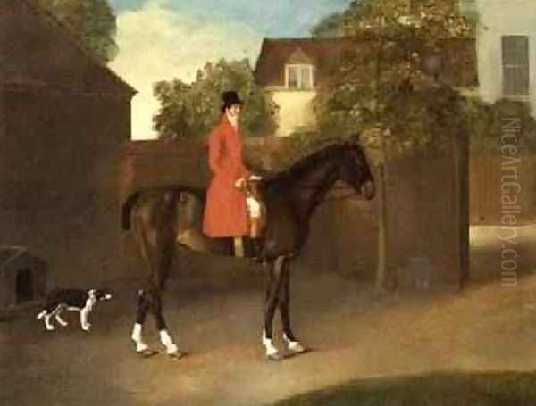 Benjamin Aislabie 1774-1842 Oil Painting by William Novice