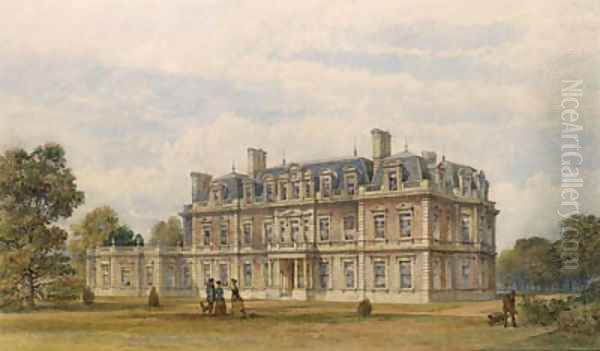 Tring Park, Hertfordshire Oil Painting by George Nattress