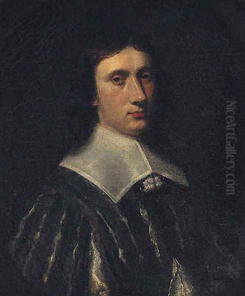 Portrait of a Gentleman Oil Painting by Pieter Nason