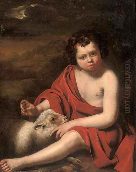 Saint John the Baptist Oil Painting by Jan Van Noort