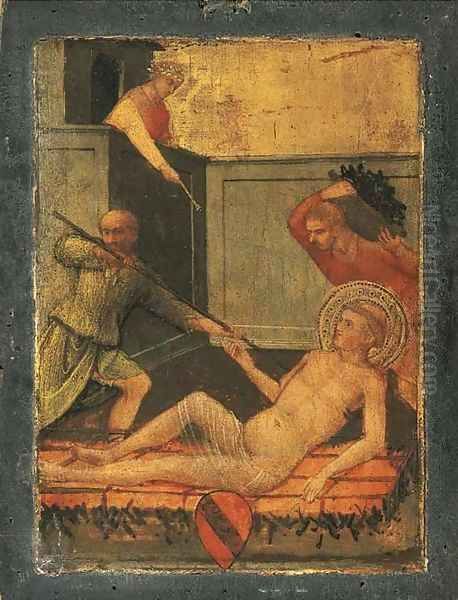 The Martyrdom of Saint Lawrence Oil Painting by Lorenzo di Niccolo