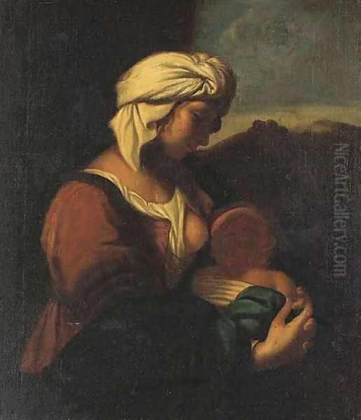 The Madonna and Child Oil Painting by Carlo Francesco Nuvolone