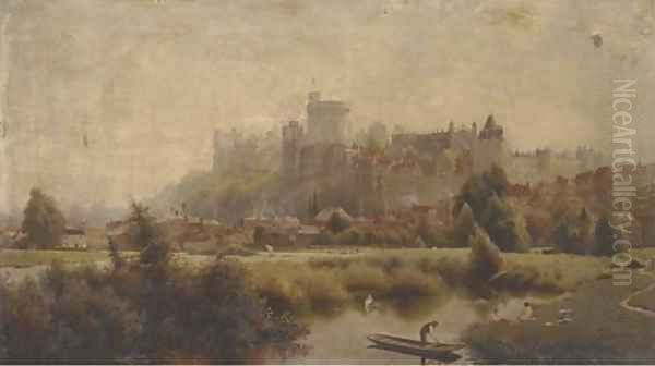 Morning, Windsor Oil Painting by Edmund John Neimann