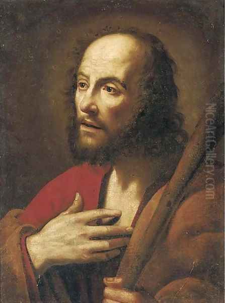 Saint Jude Oil Painting by Pietro Antonio Novelli