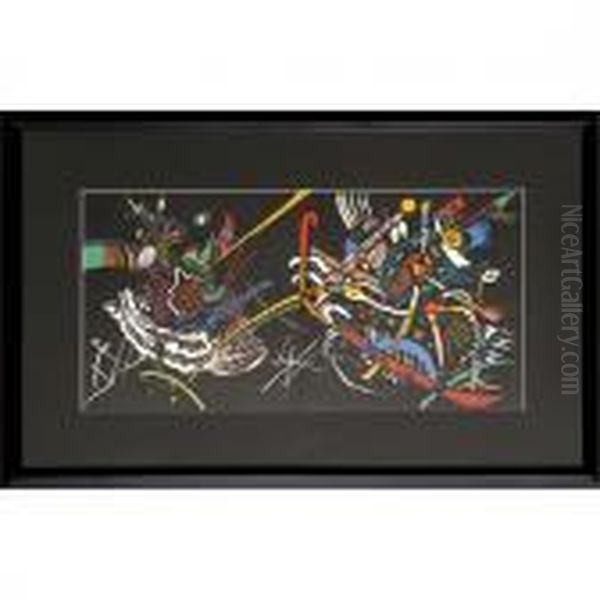 From Derriere Le Mirroir Oil Painting by Wassily Kandinsky