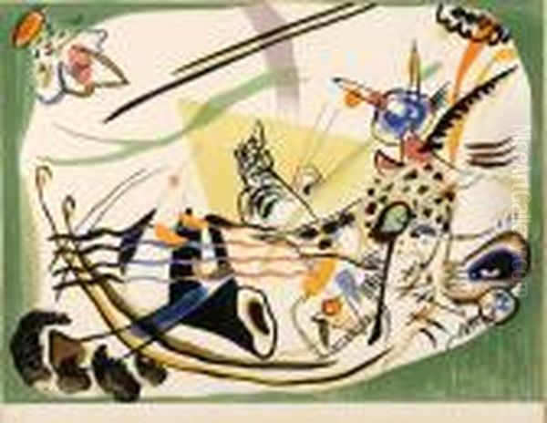 Composition Oil Painting by Wassily Kandinsky