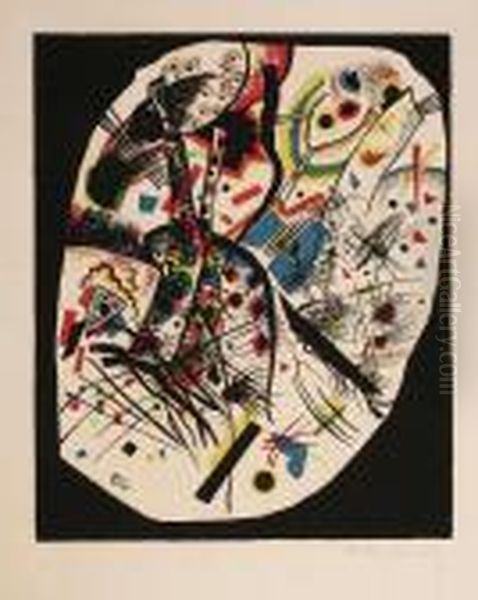 Kleine Welten Iii Oil Painting by Wassily Kandinsky